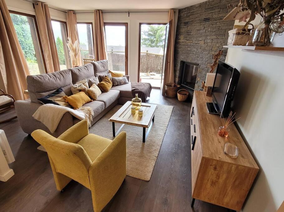 Precioso Apartamento Con Jardin Privado A 4 Km De Puigcerda Enveitg Dış mekan fotoğraf